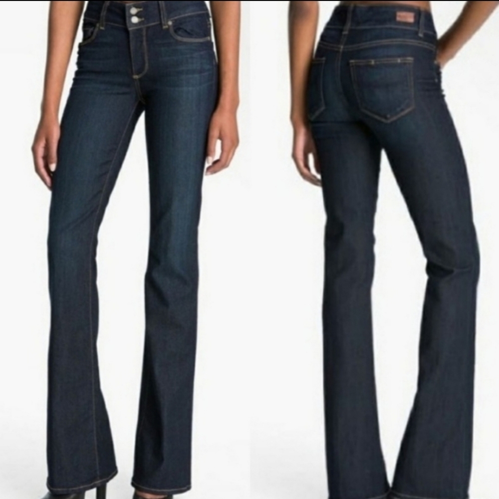 Paige Hidden Hills High Rise Tall Boot Cut…
